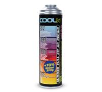 COOL5 (R1234YF) Summer Full Kit 5-in-1 Aircon Recharge & Repair (500ml), Extra Large 290g +70% Refrigerant Content, ProDry, LeakStop (Rubber&Metal), Oil & Gas, 11.5cm Self-Blocking Valve - AC Refill