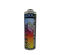 COOL5 - Refrigerant DIY Refrigerant r134a/R12 with Oil - Replacement Gas for Air Conditioner Car - Air Conditioner Refill Set Car - Refill Gas - 290g Net