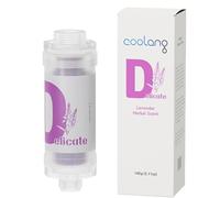 Coolang Universal Vitamin C Shower Filter: Unveil Radiant Skin & Hair with K-Beauty Secrets, Remove Chlorine, Embrace Softer Skin & Hair with Aromatherapy Bliss- Easy Install/Delicate (Lavender)