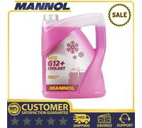 MANNOL AF12+ Red Antifreeze Coolant Concentrated to -40C Longlife 5L