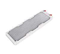 Coolant Expansion Tank 18 Waterways Water Cooling Radiator Aluminum 240 360 Cooler White For Heatsink Exchanger Liquid(AI-LW360-18W)