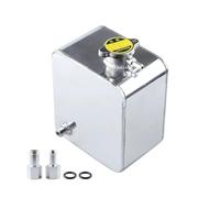 Coolant Expansion Tank 2L Litre Polished Alloy Header Expansion Water Tank & Cap WATER HEADER TANK Coolant Overflow Tank Reservoir Kit Coolant Tank