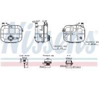 NISSENS 996243 Coolant expansion tank