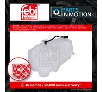 Coolant Expansion Tank fits VOLVO V40 52, 526 1.6D 12 to 16 D4162T 31338763 Febi
