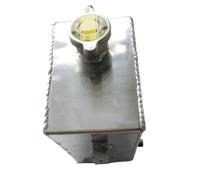 Coolant Expansion Tank Universal 2.5L Aluminium Water Coolant Header Overflow Expansion Tank Can