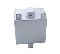 Coolant Expansion Tank Universal Aluminum Coolant Expansion Tank & Cap 1.8L Overflow Reservoir Radiator Overflow Tank