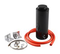 Coolant Expansion Tank Universal Car Radiator Coolant Tank 800ml Expansion Overflow Oil Catch Cooling Bottle Reservoir(Black)