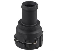 Coolant Flange Connector for Golf MK4 MK5 MK6 MK7 for Passat Engine Cooling Pipe 3B0122291B Black Plastic Part