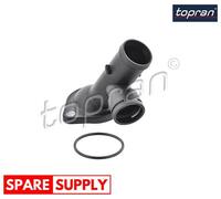 COOLANT FLANGE FOR VW BORA TOPRAN 114 417 FITS FRONT, LONGITUDINAL, CRANKCASE