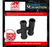 Coolant Flange / Pipe 196058 Febi Water 17127515494 Genuine Quality Guaranteed