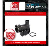 Coolant Flange / Pipe fits MERCEDES E350 3.0D 09 to 16 Water A6422001156 Febi