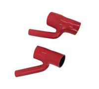 Coolant Hose Compatible with A6 C5 1998 1999 2000 2001 2002 2003 2004 for S4 RS4 B5 C5 for Allroad 2.7T Silicone Radiator Intake Y Hose 078133241G(Red)