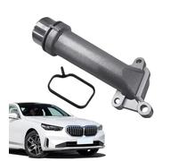 Coolant Hose Junction | Precise Aluminum Alloy Universal Replacements | Aluminum Coolant Hose Connector,for Professionals Technician Mechanic Shop Auto Repair Garage Shop Tech Enthusiasts