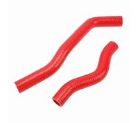 Coolant Hose Kit High Temperature Silicone for DX LX D17 Engine .7L 2001 2002 2003 2004 2005 Red Strong Sealing High Strength Coolant Hose Replacement (Red)