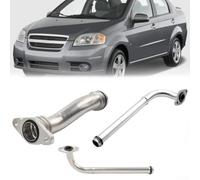 Coolant Inlet Pipe for Pontiac G3 2009-2010 Silver | Direct fit for Chevy for cruze 2011-2015, prevents leaks, stable metal construction, silver finish