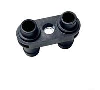 Coolant Line Connect Pipe, ABS Black OEM 6Q0121065M Replacement Heater Valve Connector