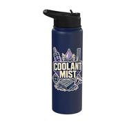 Coolant Mist Machining Shop Stainless Steel Insulated Water Bottle