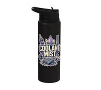 Coolant Mist Machining Shop Stainless Steel Insulated Water Bottle