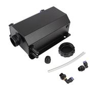 Coolant Overflow Tank 1L/2L Coolant Radiator Tank Universal Reservoir Expansion Aluminum Overflow Tank Coolant Expansion Tank(2L Black)
