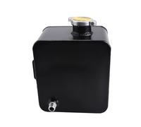 Coolant Overflow Tank 2.5L Aluminum Coolant Radiator Overflow Recovery Water Tank Bottle Reservoir RS-OCC033 Radiator Overflow Tank(Black)