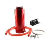 Coolant Overflow Tank Radiator Overflow Tank Universal 800ml Coolant Tank Coolant Expansion Tank Cooling Catch Bottle Overflow Reservoir Aluminum Car Styling(Red)