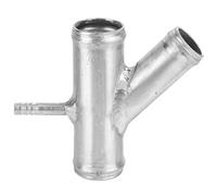 Coolant Pipe Connector, Fydun Cooling System Coolant Y Hose Pipe Flange Housing Aluminium Connector 1K0121087H Fit for 2007-2009 1k0121087h