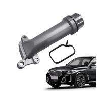 Coolant Pipe Connector | Precise Aluminum Alloy Universal Replacements - Coolant Expansion Tank Connector - for Auto Repair Mechanic Shop Fleet Maintenance Engine Detection Car Enthusiast