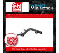 Coolant Pipe fits SKODA OCTAVIA Mk2 2.0 05 to 13 CCZA 06J121065F 6J121065F Febi