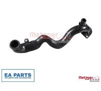 Coolant Pipe for AUDI A3 METZGER 4010316 fits Engine Block, Longitudinal