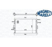 MAGNETI MARELLI 350213157700 Engine radiator