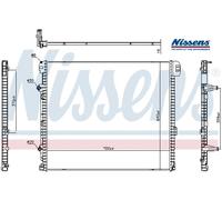 COOLANT RADIATOR 606979 NISSENS I