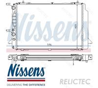 NISSENS 60466A Engine radiator