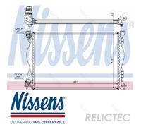 NISSENS 60235A Engine radiator