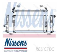 NISSENS 60817 Engine radiator