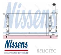 NISSENS 61881 Engine radiator