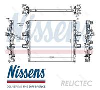 Coolant Radiator for Iveco:DAILY VI,V,CITYS,LINE,TOURYS Bus 5801255814