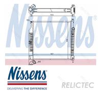 NISSENS 61021A Engine radiator