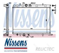 NISSENS 63502A Radiator, engine cooling for CITRO?N,PEUGEOT