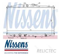 NISSENS 68112 Engine radiator