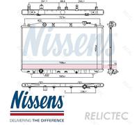 NISSENS 681373 Engine radiator