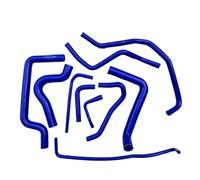 Coolant Radiator Hose Compatible with Fiat Coupe 2.0 20V GT for Turbo 1996 1997 1998 1999 2000 Car Silicone Radiator Coolant Hose Water Tank Radiator Hose Pipe(Blue)