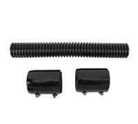 Coolant Radiator Hose Kit Efficient Cooling Cap Stainless Steel Flexible for Various Hoses (Black)