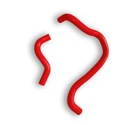 Coolant Radiator Hose Pipe Compatible with Prelude for BB 2.2L 2.3L for VTEC H22A H23A 1992 1993 1994 1995 1996 Radiator Hose Overflow Pipe(Red)