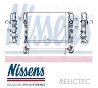 NISSENS 62797A Engine radiator