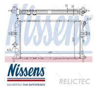 NISSENS 63006A Engine radiator
