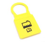 Coolant Recovery Cap Yellow ABS Heat Resistant 12x6cm | High-quality yellow ABS plastic, wear-resistant, heat-resistant, low-temp durable, 12x6x1cm size
