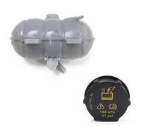 Coolant Reservoir Compatible With For Mustang 2015 2016 2017 2018 2019 2020 Coolant Reservoir Expansion Overflow Tank With Cover OEM:FR3Z8A080A