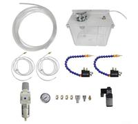 Coolant Spray Pump System YS-BPV-3000 3L With Solenoid Valve For CNC Milling Lathe Drilling Machine Air Filter Regulator(220V)