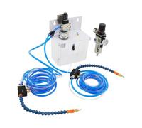 Coolant Spray System, Pneumatic Mist with Solenoid Valve for CNC Lathe Milling Machine, 24V 110V 220V Oil Water Sprayer Kit