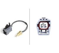 Hella Coolant Temperature Sensor 6PT 009 309-451 - 12V, 2-pin, Bolted, with Cable